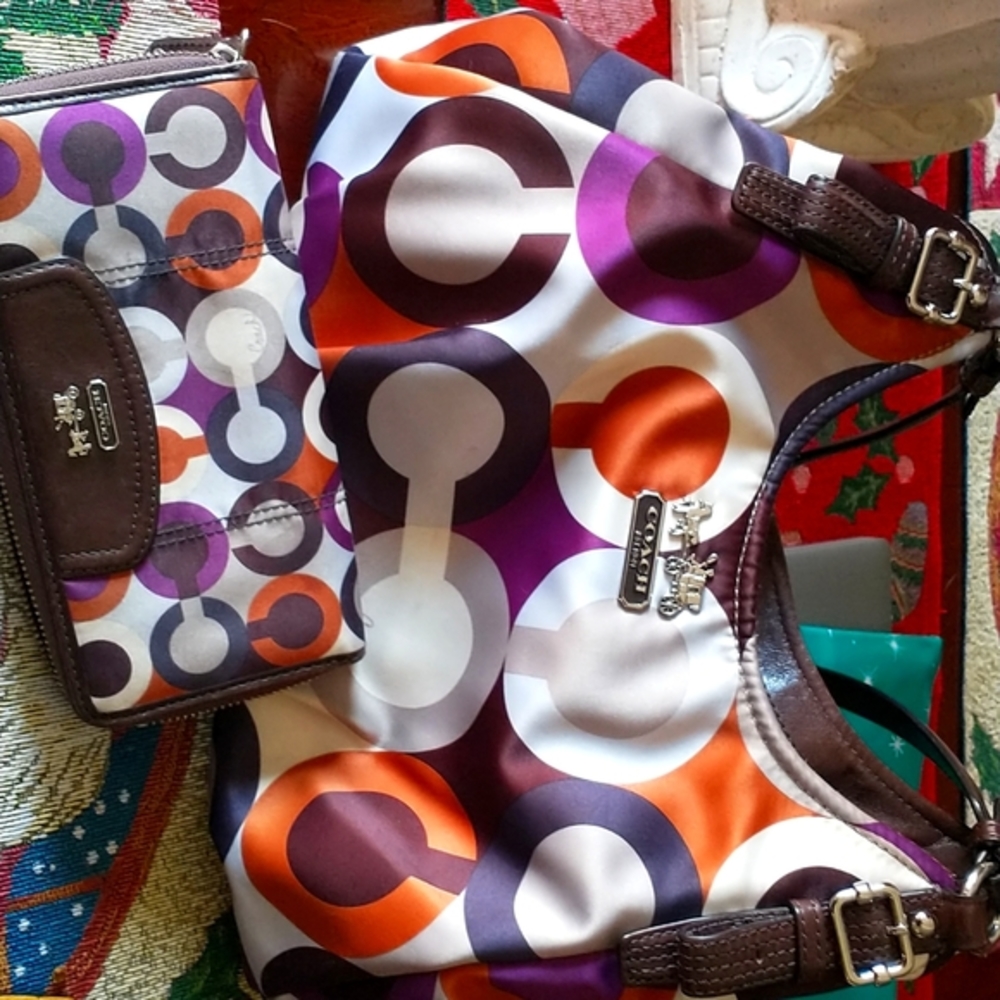 Coach Purse with matching wallet